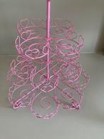 Roze cupcake hartjes stander brownie nieuw bakspullen, Huis en Inrichting, Woonaccessoires | Etagères, Ophalen of Verzenden, Nieuw