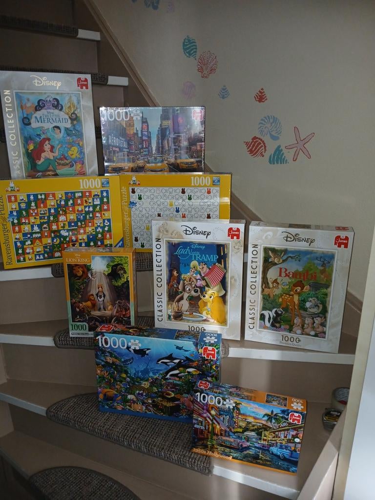 Disney puzzels Nijntje puzzels een Jumbo puzzels, Ophalen, 500 t/m 1500 stukjes, Nieuw