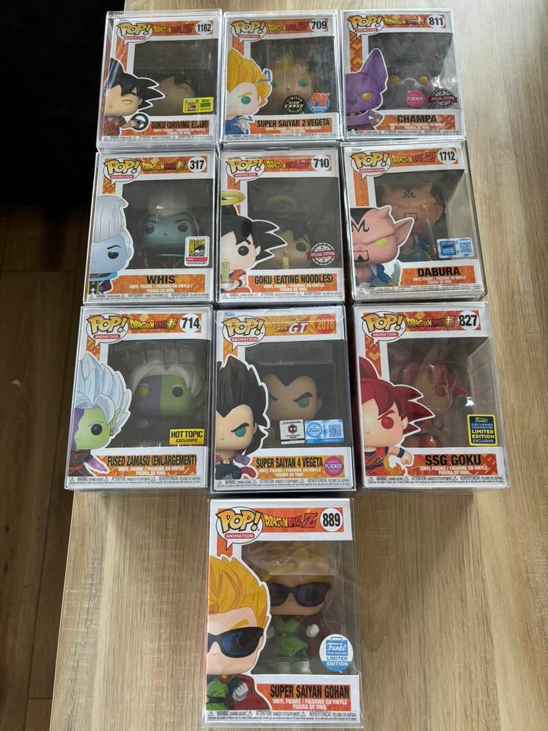 Dragonball Funko’s set, Verzamelen, Ophalen of Verzenden, Zo goed als nieuw