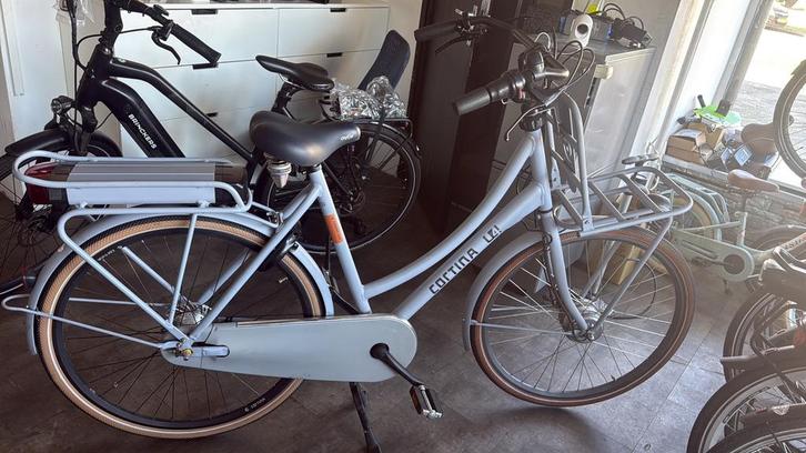 Zgan!Elektrische damesgiets Cortina u4. 36v sportdrive, Fietsen en Brommers, Elektrische fietsen, Zo goed als nieuw, Overige merken