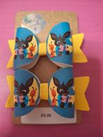 Nieuw handgemaakt: Bing Konijn haarstrikken (2 stuks), Ophalen of Verzenden, Nieuw, Handgemaakt