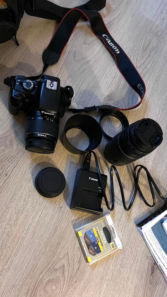 Canon eos 1100d met 2 lenzen, Ophalen of Verzenden, Gebruikt, Canon, 8 keer of meer