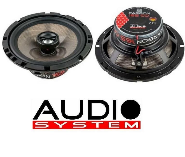 Audio System Carbon 165 CO Coaxial speakers 16.5cm / 6.5'', Info@optimount.nl, Nieuw, Ophalen of Verzenden, Anholtseweg 48A 7091 HB DINXPERLO