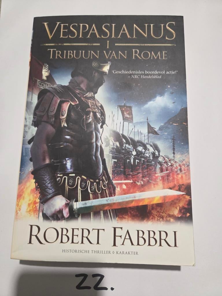 Vespasianus I Tribuun van Rome - Robert Fabbri, Boeken, Ophalen of Verzenden