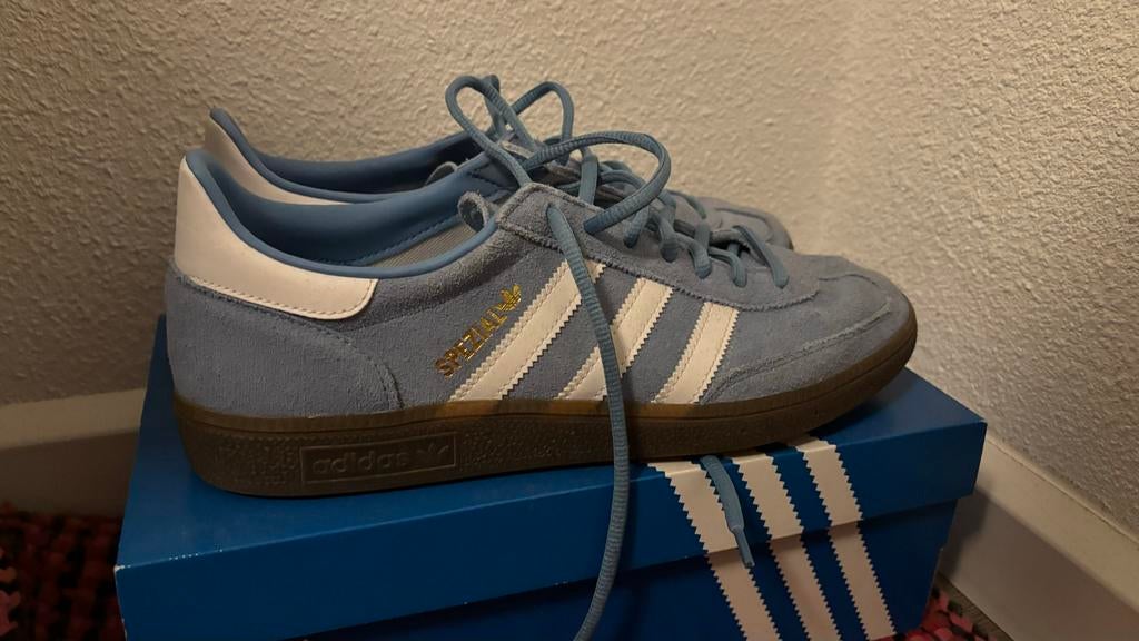 Adidas Handball Spezial Schoenen - Lichtblauw, Kleding | Heren, Schoenen, Blauw, Nieuw, Ophalen of Verzenden, Sneakers of Gympen