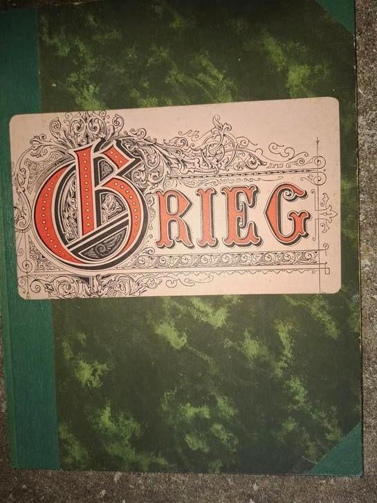 Grieg Melodieën voor Harmonium - Klassieke Muziek, Gebruikt, Klassiek, Overige instrumenten, Ophalen of Verzenden