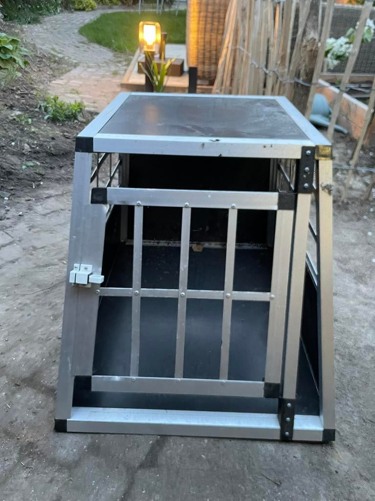 Autobench hond, Dieren en Toebehoren, Hondenhokken, Ophalen, Zo goed als nieuw, 75 tot 110 cm, Minder dan 65 cm