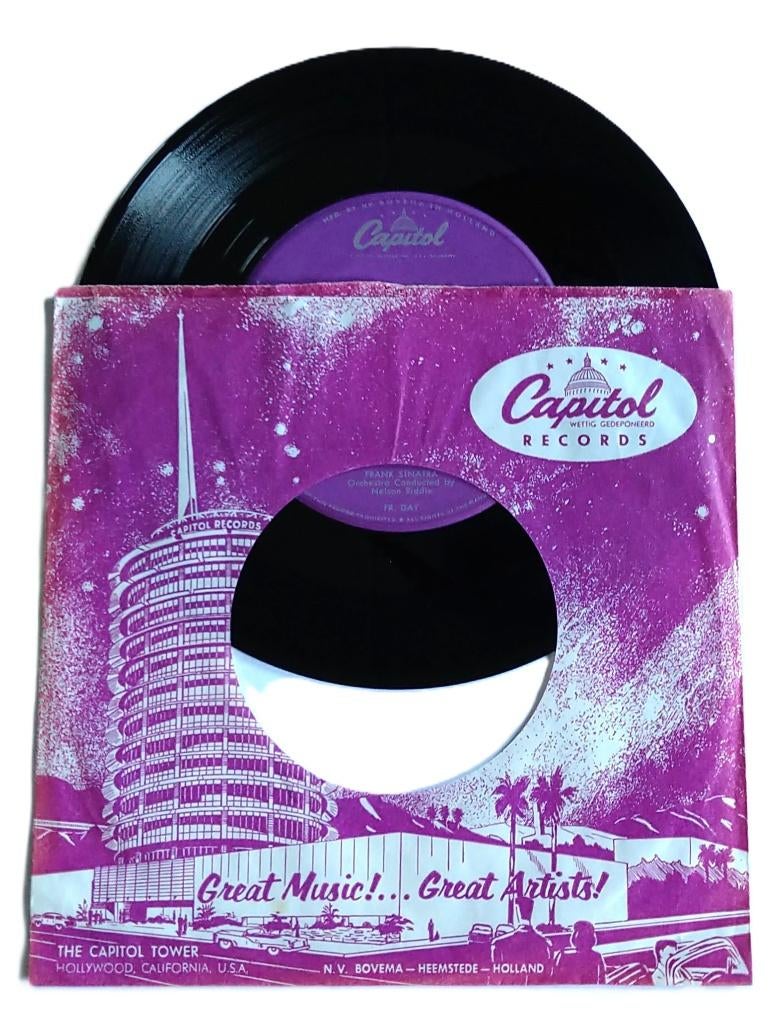 Frank Sinatra - My blue heaven / Sentimental baby (NL1961*), Verzenden, 7 inch, Single, Zo goed als nieuw