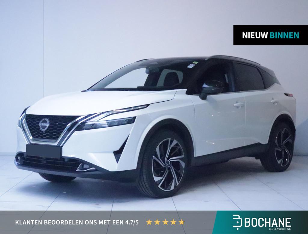 Nissan Qashqai 1.3 MHEV 158 Xtronic Tekna Plus Clima/Navi/Ca, Auto's, Nissan, Bedrijf, Te koop, Qashqai, 360° camera, ABS, Achteruitrijcamera
