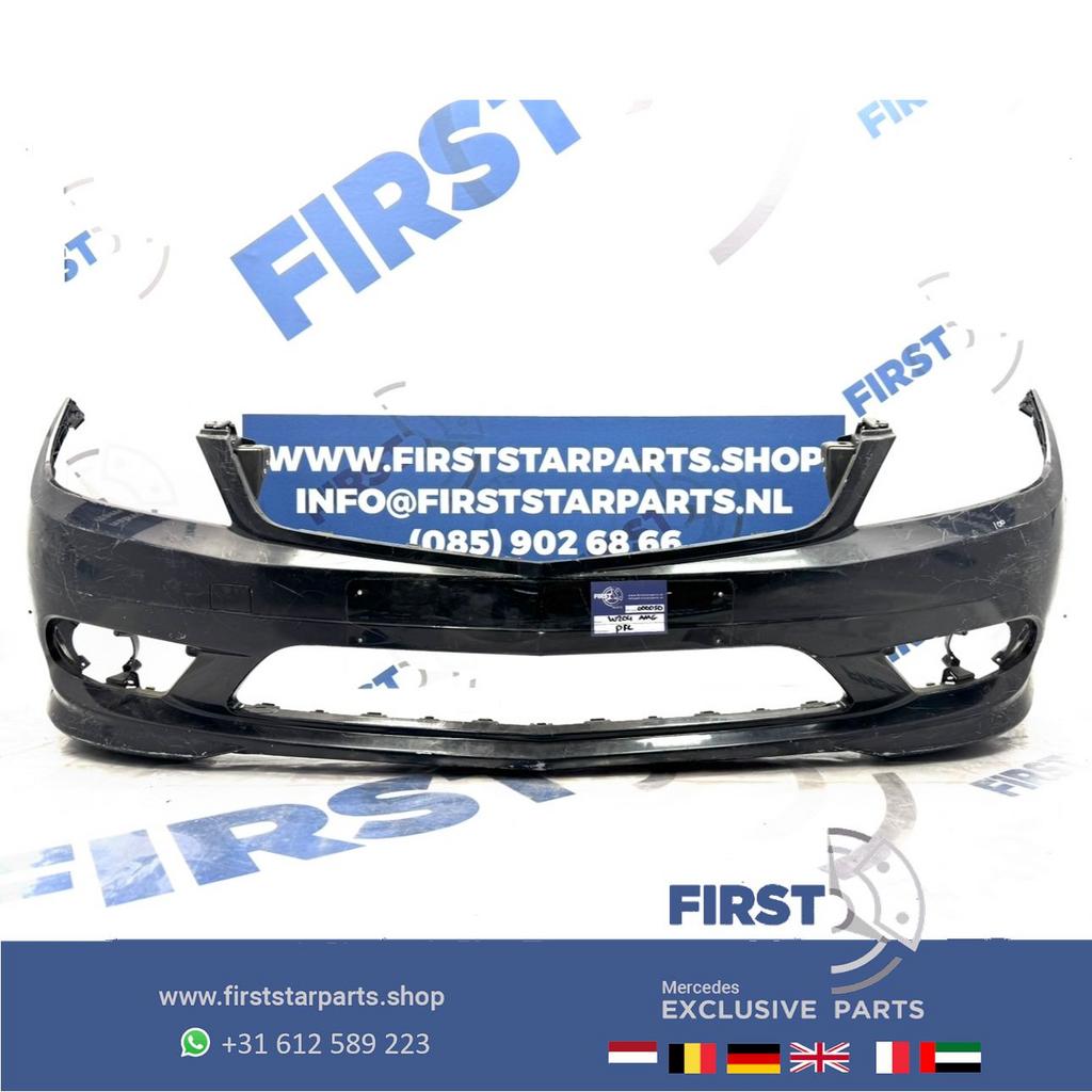 W204 AMG voorbumper PDC A2048853725 zwart wit grijs 2007-201