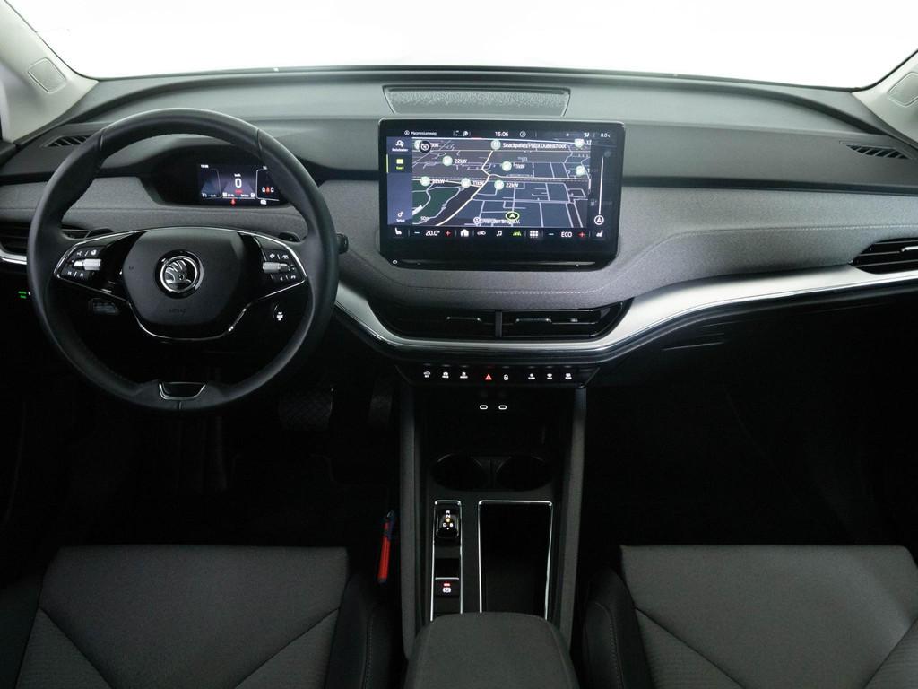 Skoda Enyaq iV 80 204pk | SOH 94% | Trekhaak | Stoelverwarmi, Auto's, Skoda, Gebruikt, 80 kWh, Zwart, Origineel Nederlands