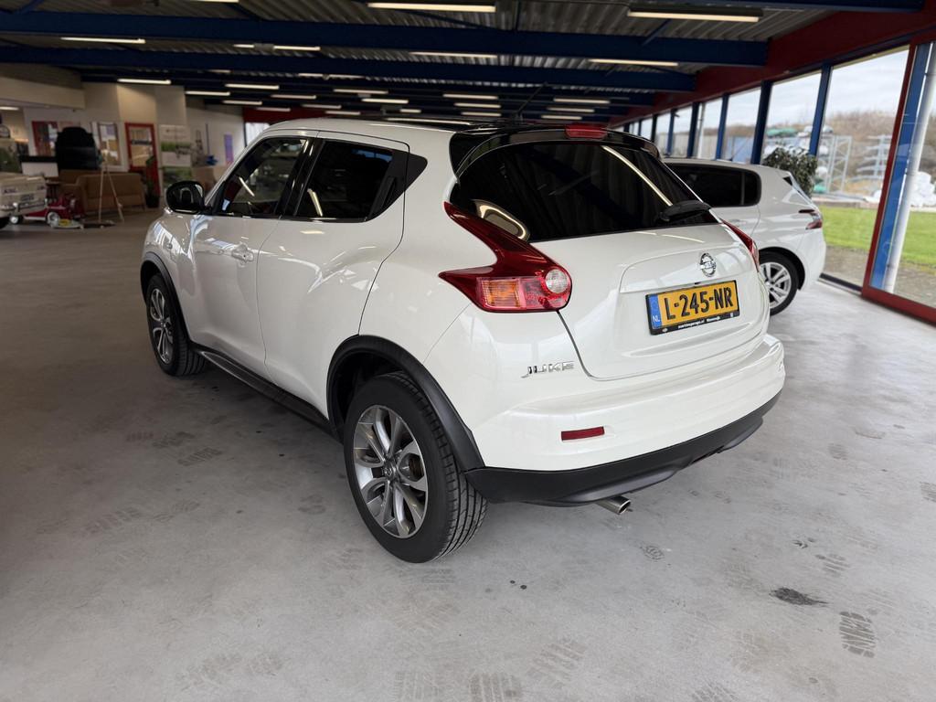 Nissan Juke 1.6 Connect Edition, Euro 5, Stof, 4 cilinders, Wit