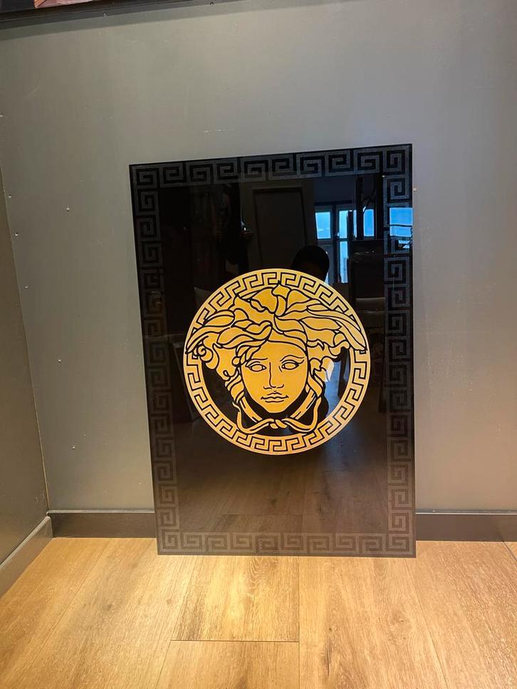 Versace Medusa spiegel 90x60 cm, Antiek en Kunst, Kunst | Schilderijen | Modern, Ophalen of Verzenden