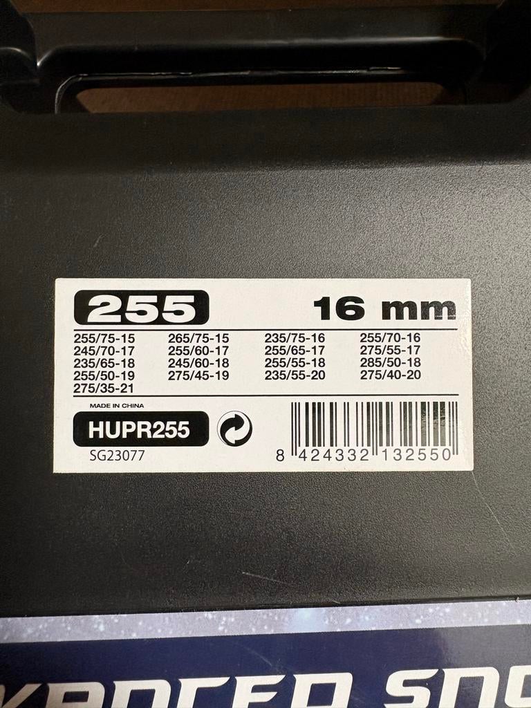 HUPR255 sneeuwkettingen 16 mm, Ophalen of Verzenden, Zo goed als nieuw