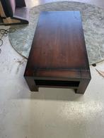 Salon tafel en 3 stoelen, Huis en Inrichting, Tafels | Salontafels, 100 tot 150 cm, Zo goed als nieuw, Minder dan 50 cm, Rechthoekig