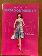 Basisboek Patroontekenen - Detje Bosgra, Hobby en Vrije tijd, Kledingpatronen, Overige merken, Vrouw, Ophalen of Verzenden, Overige typen