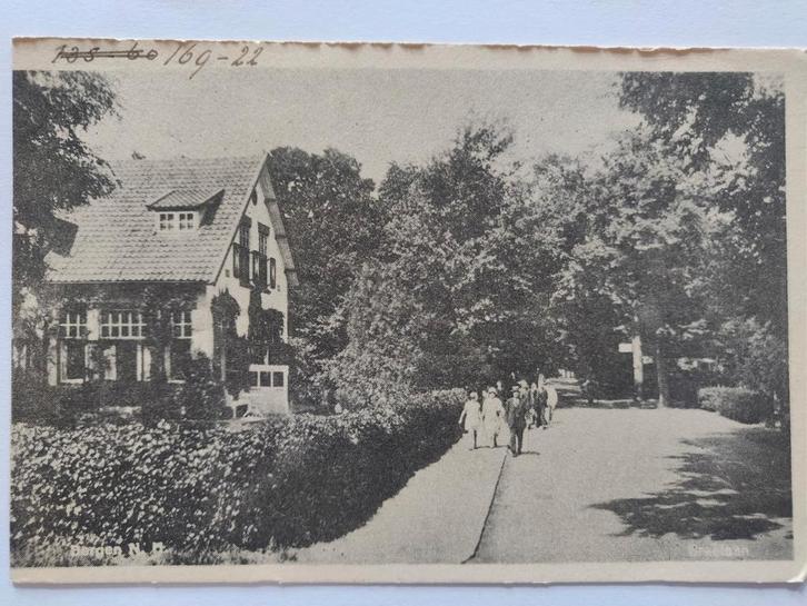 U796 Bergen, Verzamelen, Foto's en Prenten, Gebruikt, Voor 1940, Ophalen of Verzenden