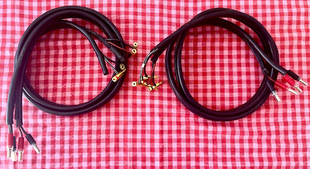 Linn K400 Biwire Luidspeakerkabel 2x 1,70M + BFA + Banana, Ophalen, Gebruikt, 2 tot 5 meter, Luidsprekerkabel