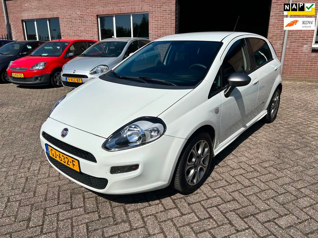 Fiat Punto Evo 0.9 TwinAir Young/128.000 NAP//APK 21-2-‘27, Auto's, Voorwielaandrijving, 101 pk, Gebruikt, Euro 6