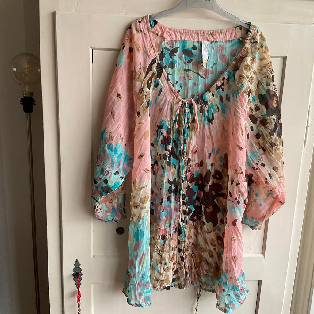 Veto tuniek/blouse maat 48, Ophalen of Verzenden, Zo goed als nieuw, Maat 46/48 (XL) of groter, Overige kleuren