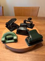 5 vintage oude perforators verschillende merken, Ophalen of Verzenden