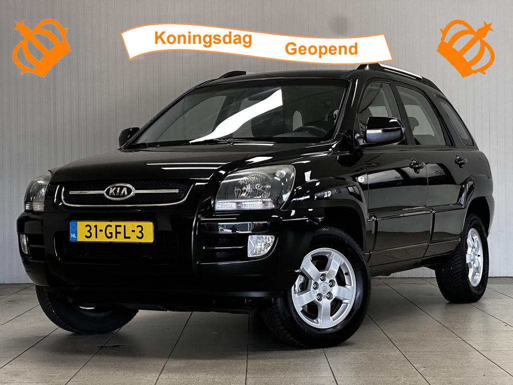 Kia Sportage 2.0 CVVT X-ecutive/ D-Riem verv: 162.000 KM!/ T, Auto's, Kia, 1442 kg, Stof, Gebruikt, Zwart