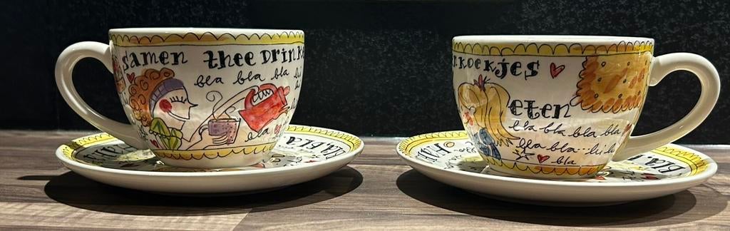 Blond Amsterdam kop en schotel, Blond Amsterdam, Nieuw, Ophalen of Verzenden, Kop(pen) en/of Schotel(s)