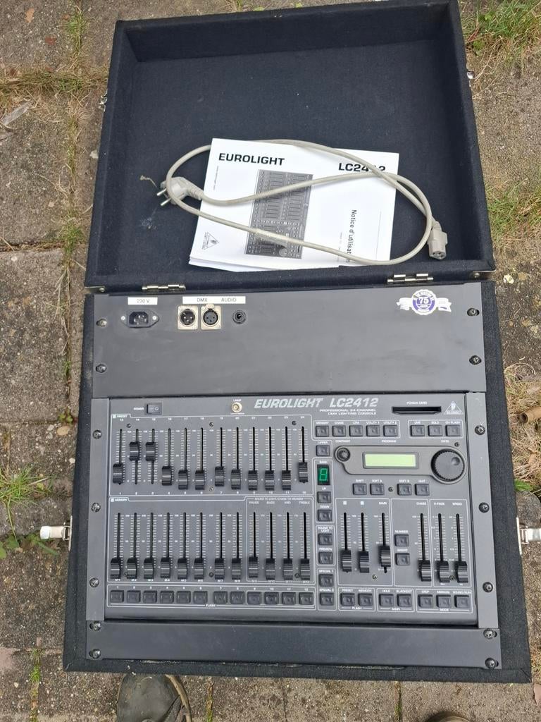 Licht mengpaneel, Ophalen