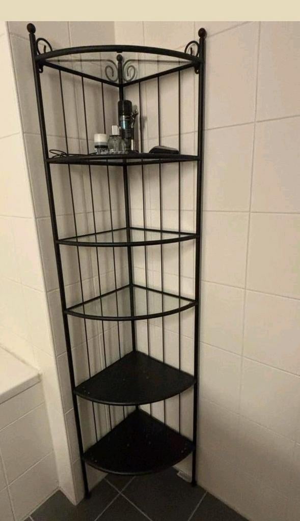 Hoekkast als nieuw, Huis en Inrichting, Badkamer | Badkamermeubels, Minder dan 50 cm, Overige typen, Ophalen of Verzenden, Zo goed als nieuw
