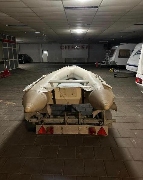 Quicksilver boot met Honda 6 pk motor en trailer, Watersport en Boten, Rubberboten, Ophalen, Gebruikt, Minder dan 70 pk, Quicksilver