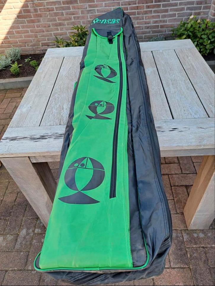 Sensas H-Power Parallel Carp 11M met topsets en foudraal, Watersport en Boten, Hengelsport | Algemeen, Gebruikt, Vaste hengel