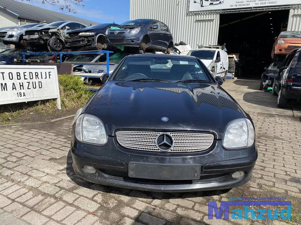 2004 MERCEDES SLK 230 R170 C197 Zwart 111983 Onderdelen, Gebruikt, Mercedes-Benz AG, Mercedes-Benz, Ophalen of Verzenden