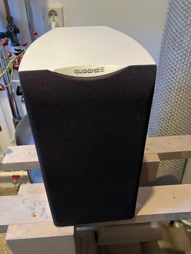 2 geluidsboxen quadral, Zo goed als nieuw, 120 watt of meer, Front, Rear of Stereo speakers, Ophalen