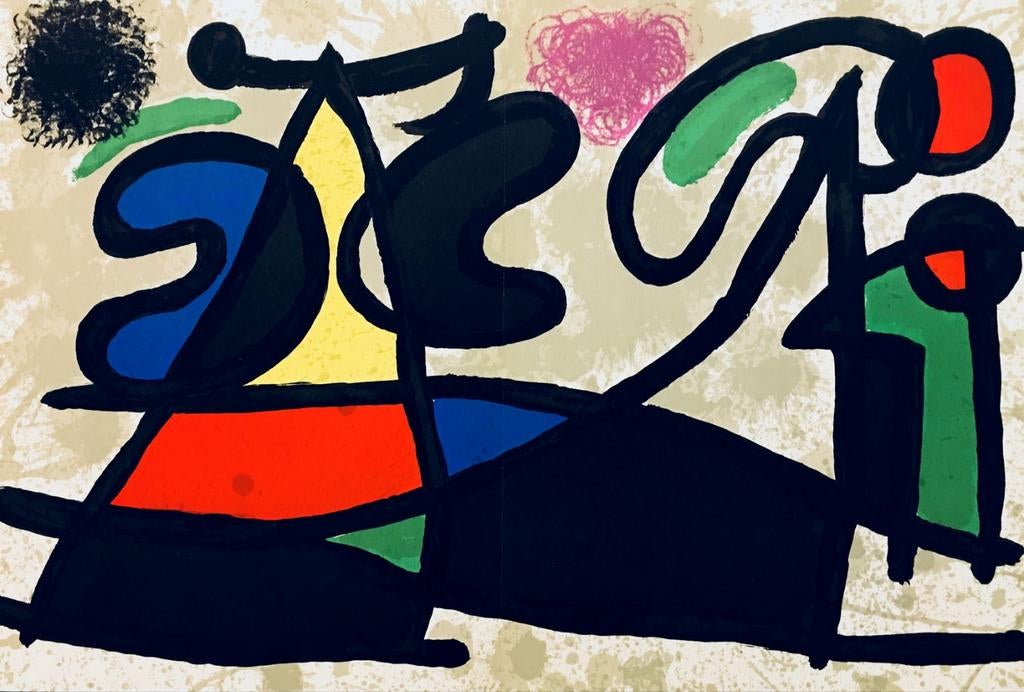 Joan Miró originele lithografie uit 1970, Antiek en Kunst, Kunst | Litho's en Zeefdrukken, Verzenden
