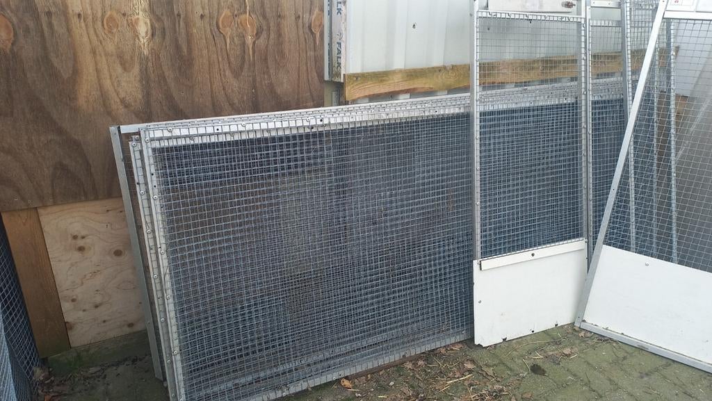 Grote ara ren   div alupanelen, Dieren en Toebehoren, Ophalen of Verzenden, Aluminium