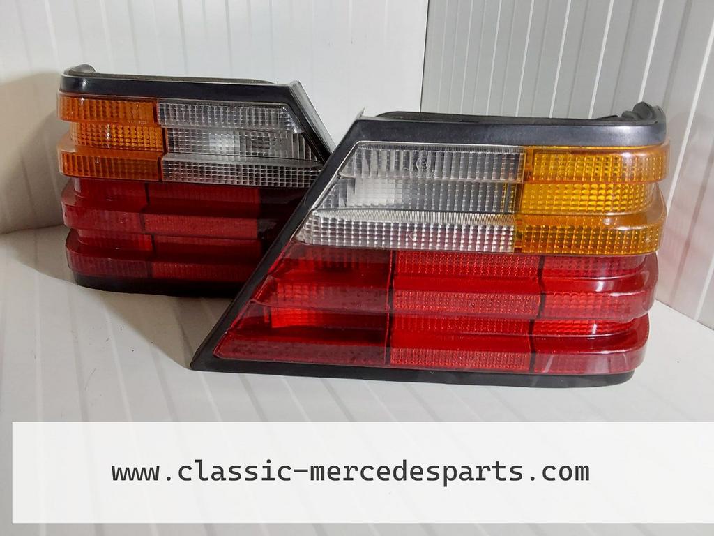 Achterlichten Mercedes W124 200-500 sedan 1984-1992, Auto-onderdelen, Verlichting, Gebruikt, -, Ophalen of Verzenden, -