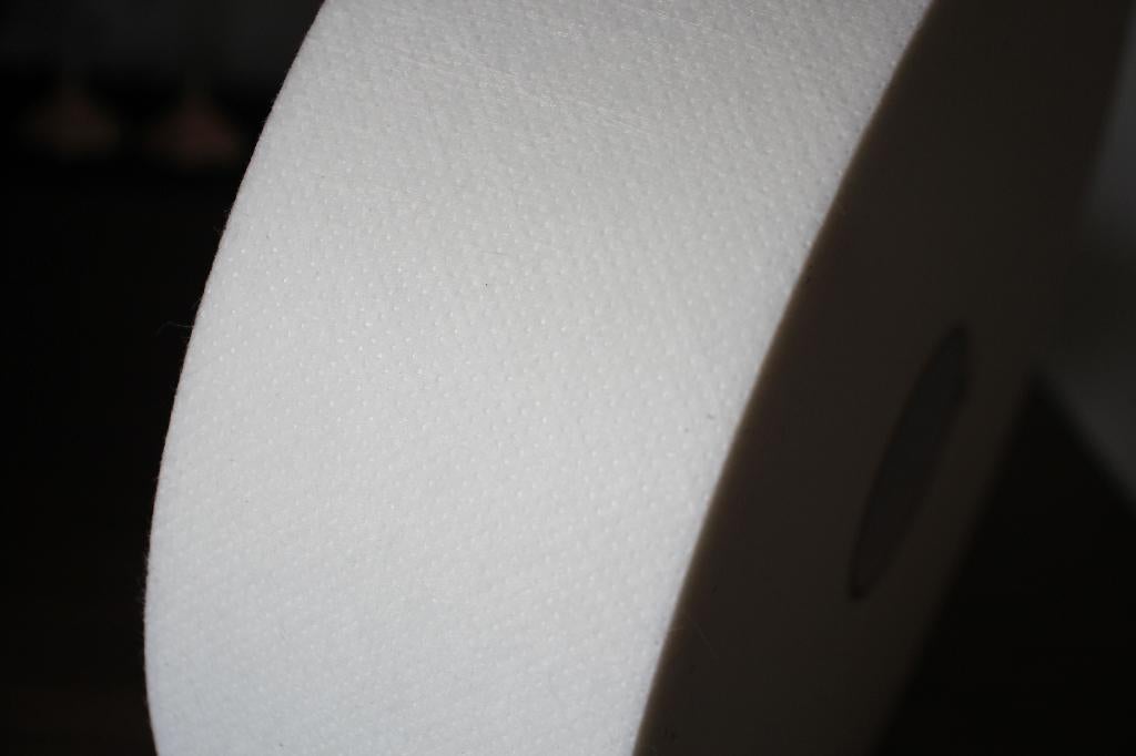 Rol vlieseline gordijnband - wit 7,7cm #3866, Hobby en Vrije tijd, Ophalen of Verzenden, Nieuw, Lint, Band of Elastiek