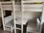 Hoogslaper met bureau en extra bed, Ophalen, Gebruikt, Hoogslaper