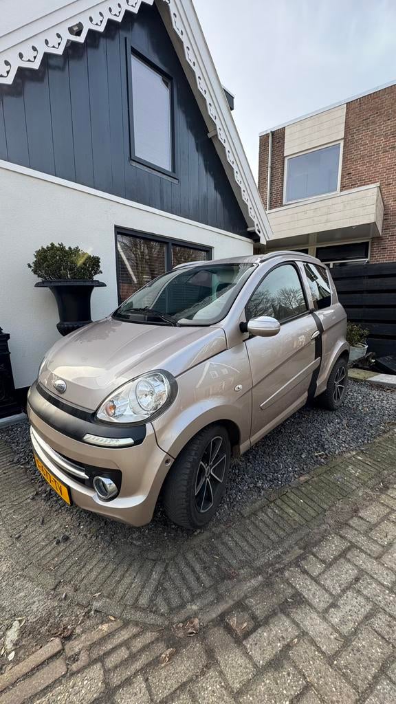 Zeer nette Brommobiel - Microcar MGo2, Ophalen, 16 km/u of meer, 46 km of meer, Gebruikt