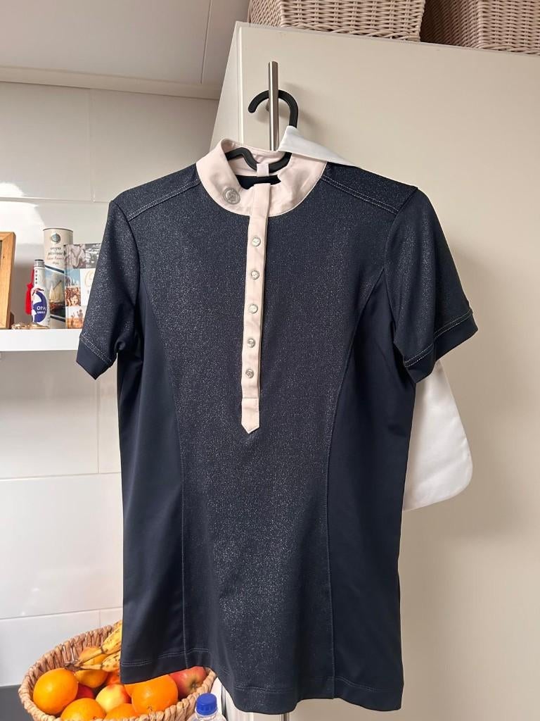 BR wedstrijd T-shirt met Plastron, Dieren en Toebehoren, Ophalen of Verzenden, Zo goed als nieuw, Bovenkleding, Kinderen