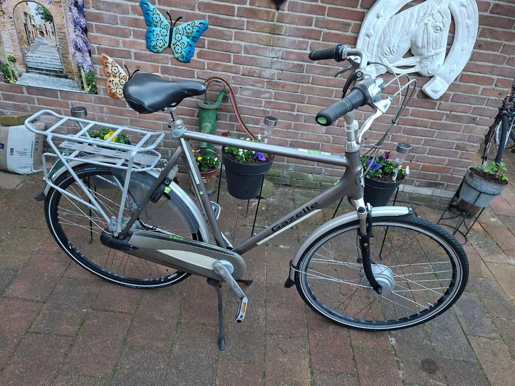 Gazelle montreux herenfiets 61cm aluminium frame, Fietsen en Brommers, Versnellingen, Ophalen of Verzenden, Zo goed als nieuw