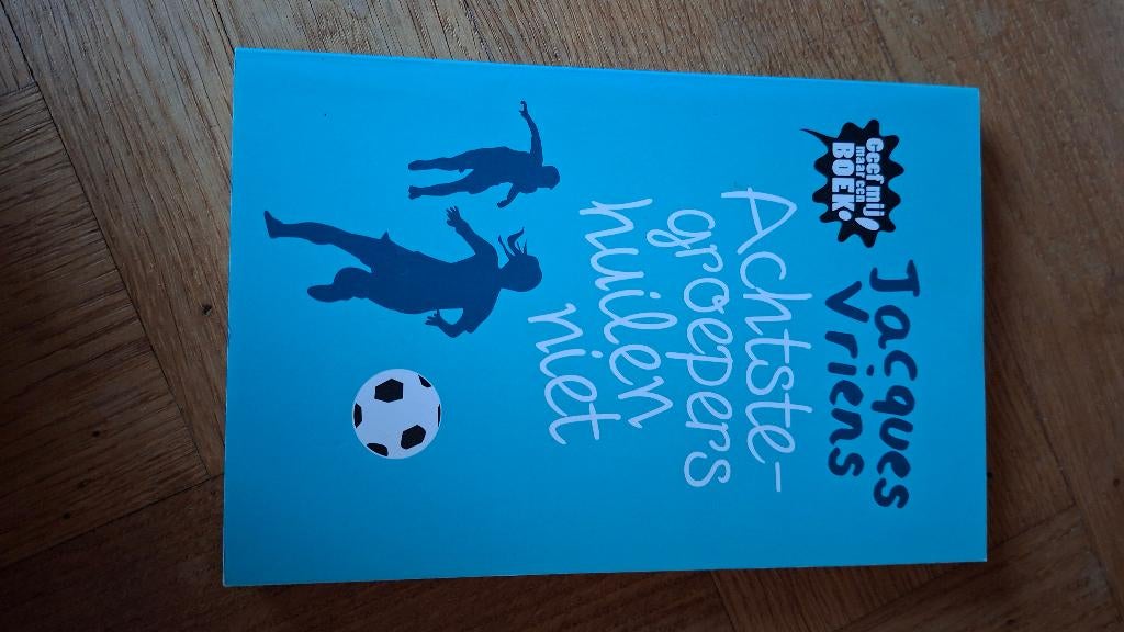Achtste groepers huilen niet boek, Boeken, Kinderboeken | Jeugd | 10 tot 12 jaar, Jacques Vriens, Ophalen of Verzenden, Zo goed als nieuw