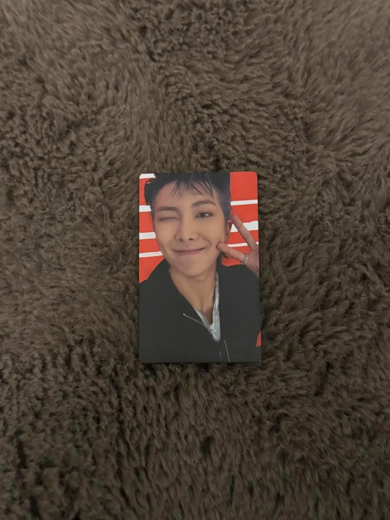 Originele BTS RM Butter photocard, Verzenden, Zo goed als nieuw, Foto of Kaart