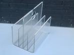 Vintage Lucite Lectuurbak tijdschriftenbak  plexiglas design, Ophalen of Verzenden