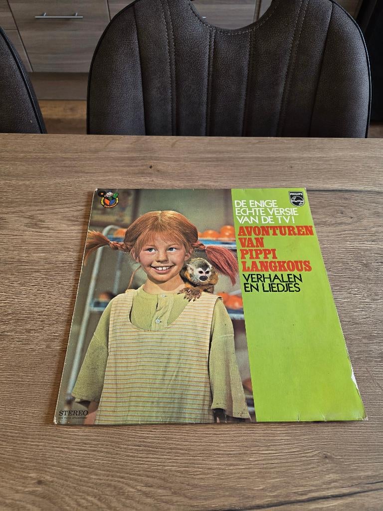 Avonturen van PIPPI langkous LP, Ophalen, Gebruikt, 12 inch