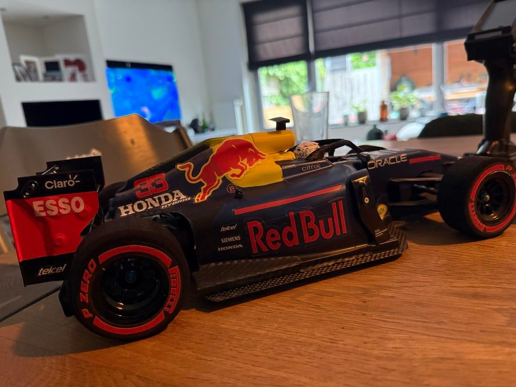 Tamiya 1/10 Red Bull F1 Max Verstappen RC Auto - NIEUW, Elektro, Nieuw, Ophalen of Verzenden, Schaal 1:10