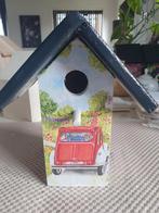 Vogelhuisje met unieke auto-afbeelding, Ophalen of Verzenden, Zo goed als nieuw