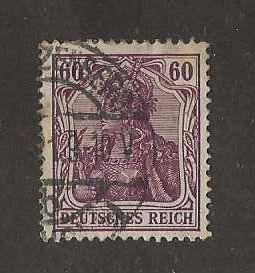Duitse rijk; 92a Germania lll, Postzegels en Munten, Postzegels | Europa | Duitsland, Verzenden, Duitse Keizerrijk, Gestempeld