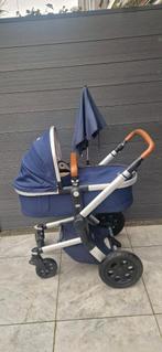 Joolz Day kinderwagen Parrot Blue incl. accessoires, Kinderen en Baby's, Kinderwagens en Combinaties, Gebruikt, Verstelbare duwstang