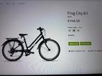 Frog City 61 Zwarte Stadsfiets - Zo goed als nieuw, Fietsen en Brommers, Versnellingen, Zo goed als nieuw, 50 tot 53 cm, Ophalen